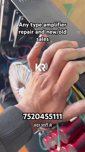 Audiotone RL3800AD amplifier repairing🫡 shirt circut fault error fix #khanradios #repair #audiotone