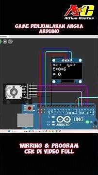 ARDUINO WOKWI NUMBER ADDITION GAME #wokwi #arduinoproject #coding #game #development #gamedev