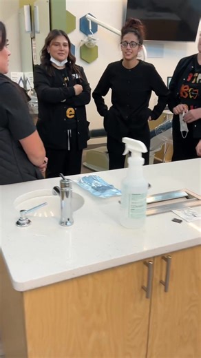 POV: it’s content day and everyone suddenly becomes a ninja 🥷😂 #hawksprairieorthodontics #ortholife #contentday #bracesjourney