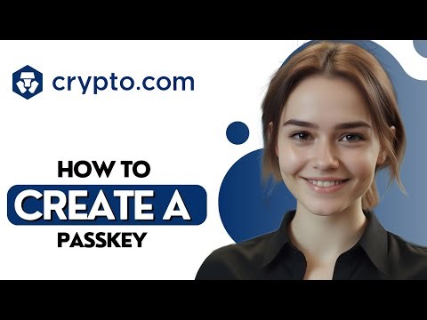 How To Create A Passkey On Crypto.Com | Set Up Passkey On Crypto.Com