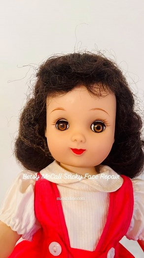 Amanda Boggs | I repaired my mom’s Betsy McCall doll, who needed restringing and had a sticky face. Want to learn to repair dolls like these? Get my Doll... | Instagram