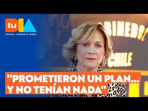 Evelyn Matthei por plan de seguridad del gobierno: "¡Mentira! No hay planes" | Tu Día