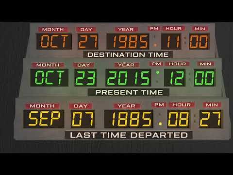 BTTF Time Circuits Simulator