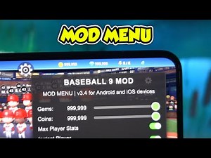 BASEBALL 9 Hack Unlimited Gems and Coins MOD Tutorial