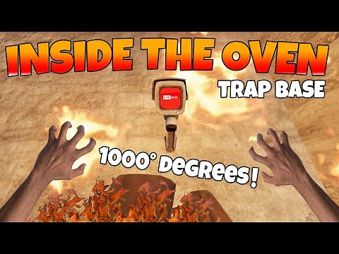 RUST | HIDDEN CCTV OVEN TRAP BASE *1000 DEGREES*