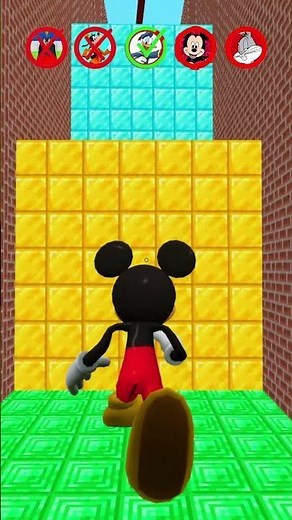 ALL DISNEY CHARACTERS: Level Jump Challenge! 😱🏰 Level 1 to 100! 🚀