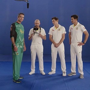 99K views · 35 shares | Some bloopers from the Hands Free Cricket ad I made with @Optus. Thanks to Pat Cummins Nathan Lyon Usman Khawaja & Mitchell Starc for being good sports!  | Kevin Pietersen | Facebook