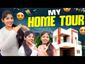 My Home Tour | మా ఇల్లు చూద్దాం రండి ❤️ | Dream Home Tour | House Tour Telugu #hometour #home