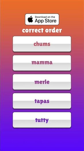 Alphabetic - Can You Beat The Clock? #wordgames