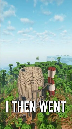 Working Power Plant in Survival Minecraft