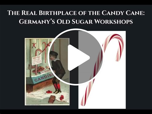 The First Candy Cane Molds in Germany: How a Christmas Icon Was BornToday the candy cane feels like one of the most recognizable symbols of Christmas. It appears in windows, hangs from trees, and fills stockings in every color and flavor. But the origins of the candy cane are far older and far humbler than the peppermint striped version we know. The earliest evidence of candy cane molds comes from Germany, where medieval and early modern confectioners began shaping sugar into decorated sticks - 