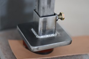 Arbor Press Accessory Attachment Foot- Steel Press Plate Clicker- Hand Tool Made in USA- Leather Work Stamping and Die Cutters-coin Rings - Etsy