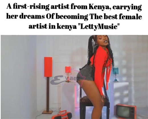 Another Evibezafrica Upcoming we discovered Amekuja kumtoa Nadia Mukami kwa soko listen to her and give your opinion anaitwa Letty music | Evibez Afrika