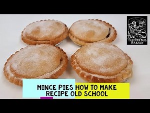 Mince Pies how to make Recipe Demonstration at Bakery
