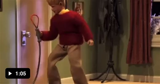 "Home Alone" gone wrong. - Video