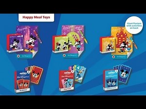 Mickey and Friends McDonald's Happy Meal Walt Disney World 100 February 2023!