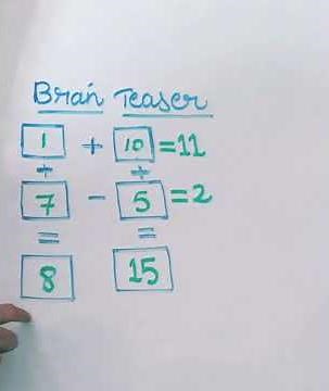 PUZZLES ANSWER /BRAIN TEASER ANSWER