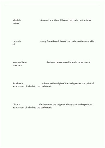 Human Anatomy and Physiology Chapter 1