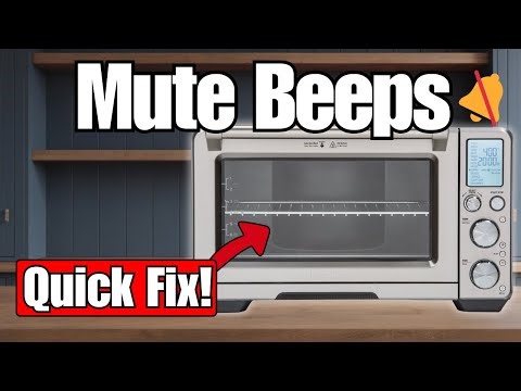 Breville Smart Oven Beeps Too Loud? Mute Them FAST