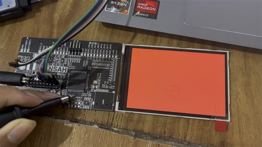 at32f403avgt7 xmc ili9488 调试板子lcd接口频率跑不高对接了at32 xmc接口，将时序一点一点调高，16位并口最高只能跑到1.…