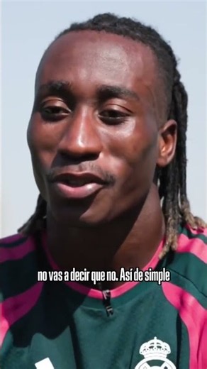 Al REAL MADRID NO se le dice que NO | DIOMANDÉ y su SUEÑO de ser MERENGUE | #shorts
