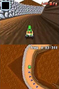 Mario Kart DS N64 Choco Mountain