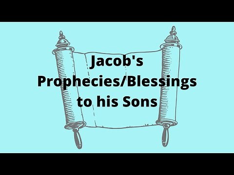 Jacob's blessings to his sons // 12 tribe of Israel