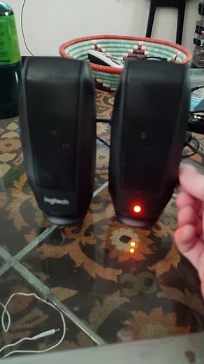1 dollar speakers - Logitech S-120 stereo speakers.