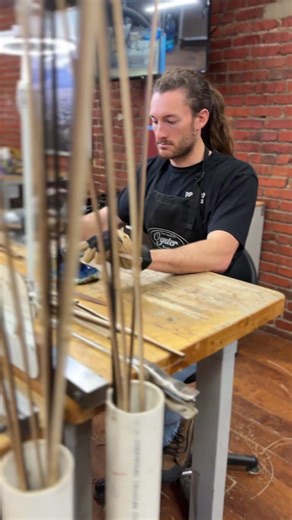 Straightening Strips #oysterbamboo #bamboorod #flyrod #woodworking #craft #fishingrod #blueridge