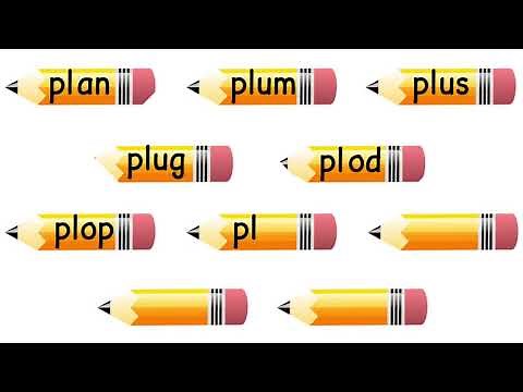 pl words | pl sound | pl phonics | Beginning Blends | Initial Blends | Quick Phonics #27
