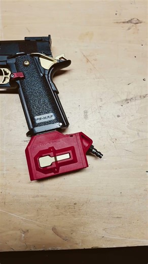 Airsoft custom Tokyo Marui w/ hpa system ctmtac adapter #hicapaclub #airsoft #fyp