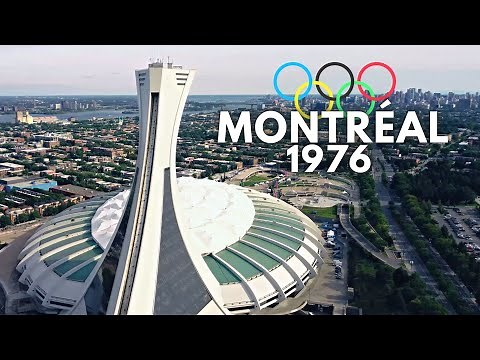 Montreal's Iconic Olympic Stadium from 1976