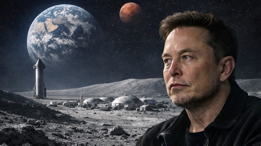 Elon Musk shocks world by choosing the moon over Mars