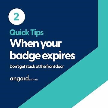 Tip 2 - Identification badges