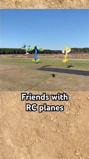When you have friends with RC planes