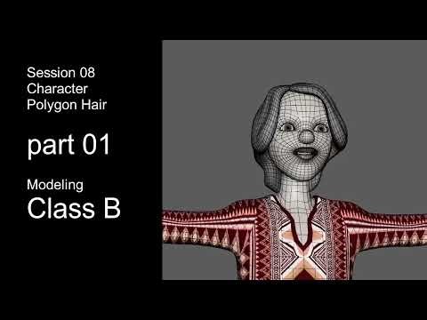 08a Character Polygon Hair 250227v01 part01