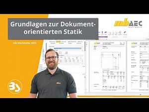 mbinar #23-09 - BauStatik: Grundlagen zur Dokument-orientierten Statik (Level A)