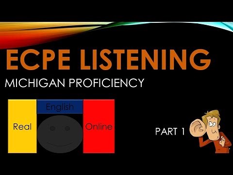 ECPE LISTENING-Part 1