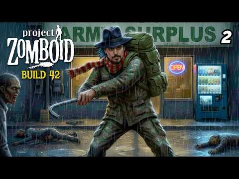 Compras en la Armería Jamieton | PROJECT ZOMBOID B42 #2