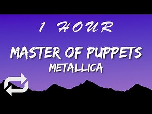 Metallica - Master Of Puppets (Lyrics) Stranger Things 4 Soundtrack | 1 HOUR
