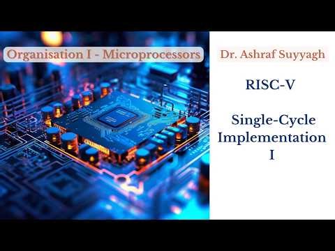 RISC-V - Single-Cycle Implementation I
