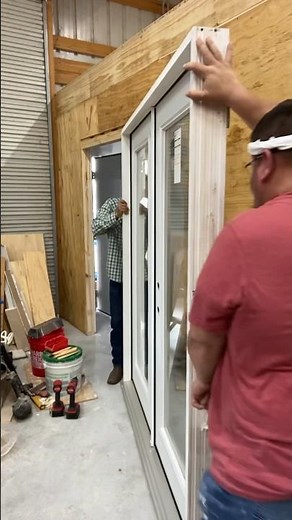 Installing French Doors! #diyprojects #tipsandtricks
