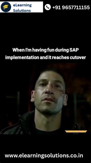 “When SAP Implementation Reaches Cutover | Funny SAP Meme”