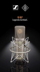 Telusuri suara klasik dari era 60-an dengan #U67. Sebagai teman yang didambakan oleh studio rekaman, alat ini memperkuat nuansa suara Anda dengan sempurna. Cek di toko untuk penawaran yang tidak boleh dilewatkan: https://bit.ly/3AJWjK2 | Sennheiser