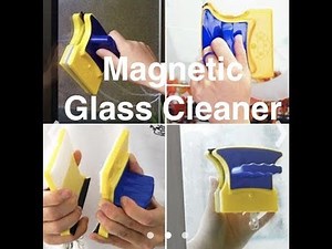 Magnetic Glass cleaner | DIY | Life Hacks