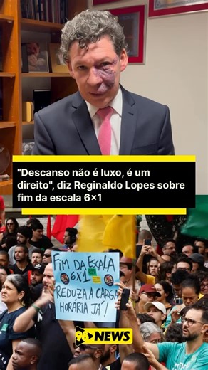 98 News Oficial on Instagram: "DIREITOS TRABALHISTAS | O deputado Reginaldo Lopes (PT) destacou a articulação entre parlamento e governo federal para pôr fim à escala de trabalho 6x1. A proposta unifica deputados, autores de PECs e ministros do governo Lula na defesa de dois pontos centrais: redução da jornada semanal para 40 horas e adoção de escalas máximas de 5x2, a fim de garantir mais tempo livre, saúde mental e qualidade de vida ao trabalhador. 📸: Tânia Rêgo/Agência Brasil"