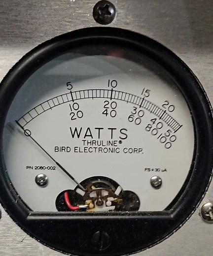 Digital bird vs analog 2500w 100ua vs 250w 30ua this thing is impressive! #digitalbirdmeter #digitalbird43 #dwinsrfsupply | D-Win's RF Supply