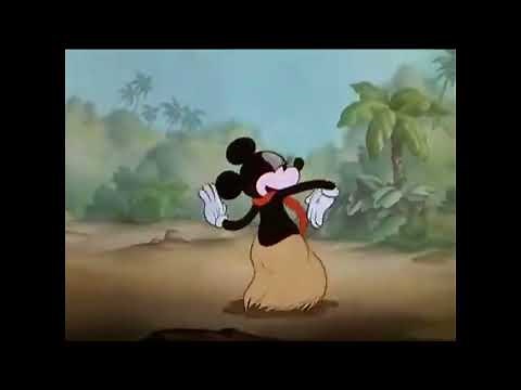 Mickey Mouse Hawaiian Holiday 1937 - Minnie Mouse Hula Dance