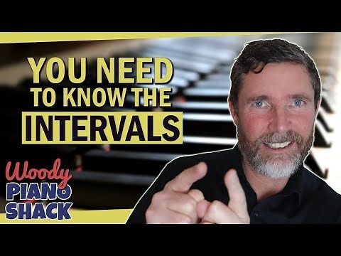 Piano lesson - You need to know the intervals