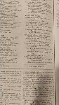 The Holy Bible NIV VERSION Micah 7:14 Prayer 🙏 And Praise